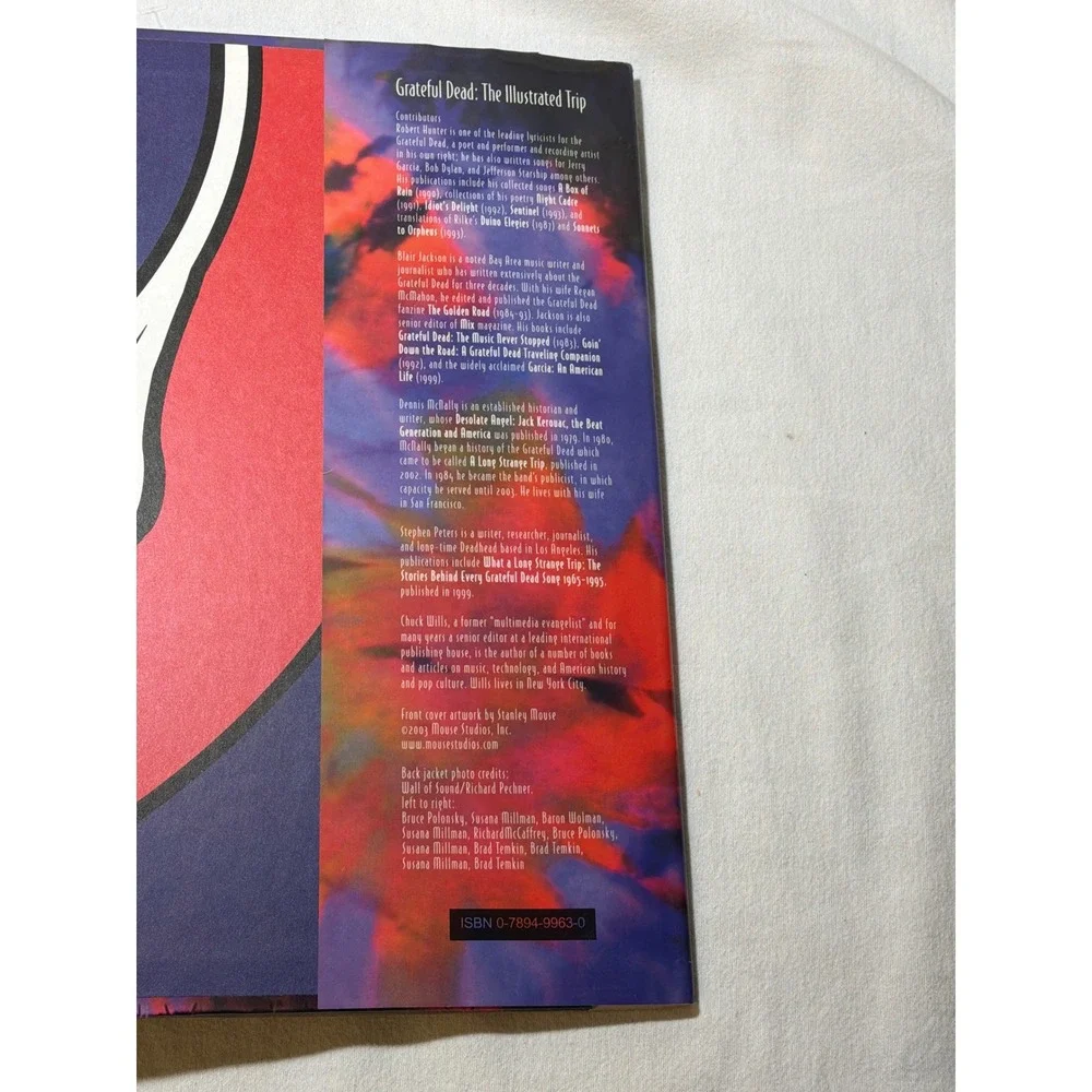 Grateful Dead The Illustrated Trip Hardcover Book 2003 First American Edition DK
